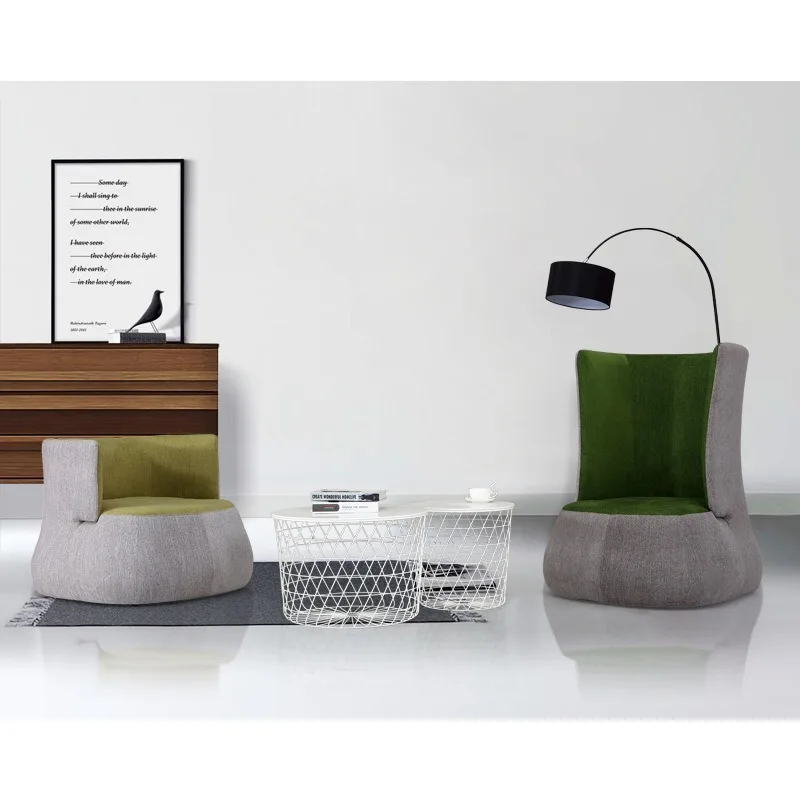 Cafe Book Bar Chain Store Furniture Single Sofa Chair