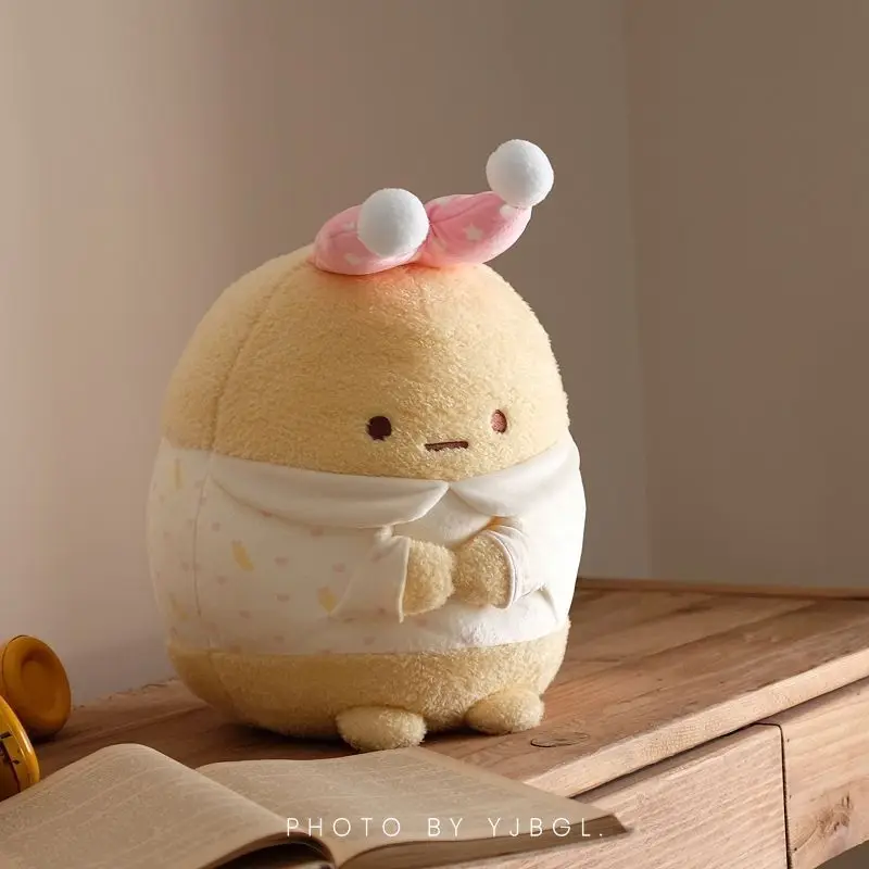 Kawaii Yellow Sumikko Gurashi Plush Toy Japanese Anime Cartoon Character Doll Medium 30Cm PillowPullingDecorativeToyFriend'sGift