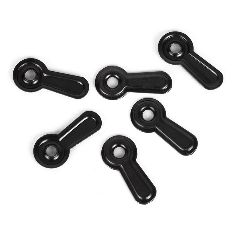 

AA81-600 Picture Turn Button Fasteners Photo Frame Hardware And 600 Screws For Craft, Hanging, Drawing, Black