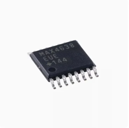 1PCS Original Genuine MAX4638EUE+T TSSOP-16 Single Channel 8:1 Low Voltage Analog Multiplexer Chip