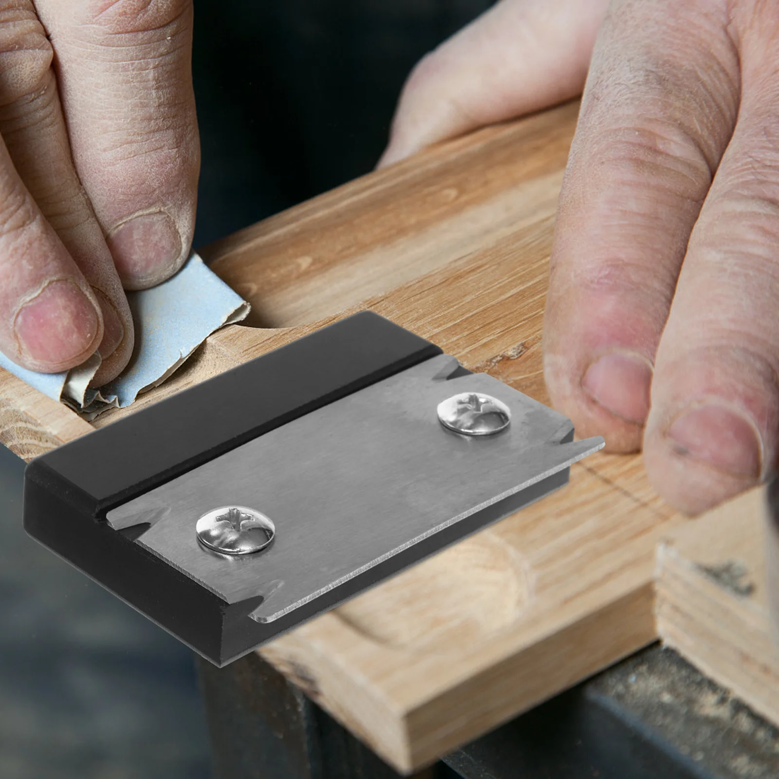 

Wood Edge Trimmer Wooden Handle Sharp Steel Burr Free Design Outdoor Garden Flower Planter Trimming Tool Woodworking Planer Tool