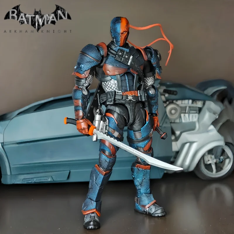

Фигурка U.P.Finegures Deathstroke Arkham Knight, оригинальные подвижные шарнирные игрушки, модель Plainclothes, полный набор, коллекционный подарок