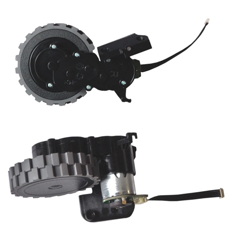 Wheel Assembly With Motor For ABIR X5 X6 X8 S6 Robot Vacuum Cleaner Includes Right Wheel 1Pc+Left Wheel 1Pc