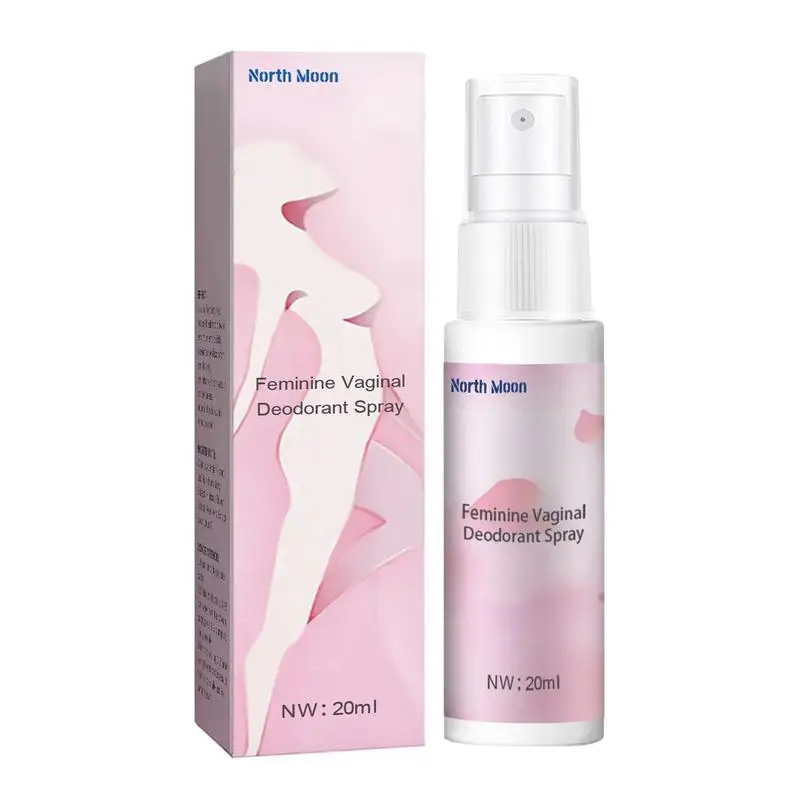 Natürliche Pflanze Frauen private Teile Spray reduzieren Geruch feuchtigkeit spendende Vaginal pflege Intim teil weibliche Vaginal Deodorant Spray