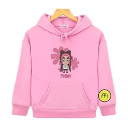 Мерч А4 VladA4 Print Hoodies Boys and Girls Sweatshirt Streetwear Long Sleeve Casual Children Cute Hoody Kawaii Graphic Pullover