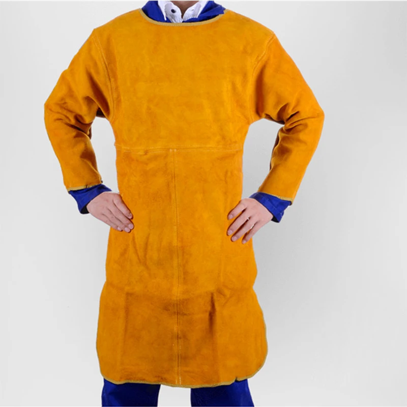L XL Sleeved Cowhide Apron Reverse Dressing Category 1 Adult L0.52XL