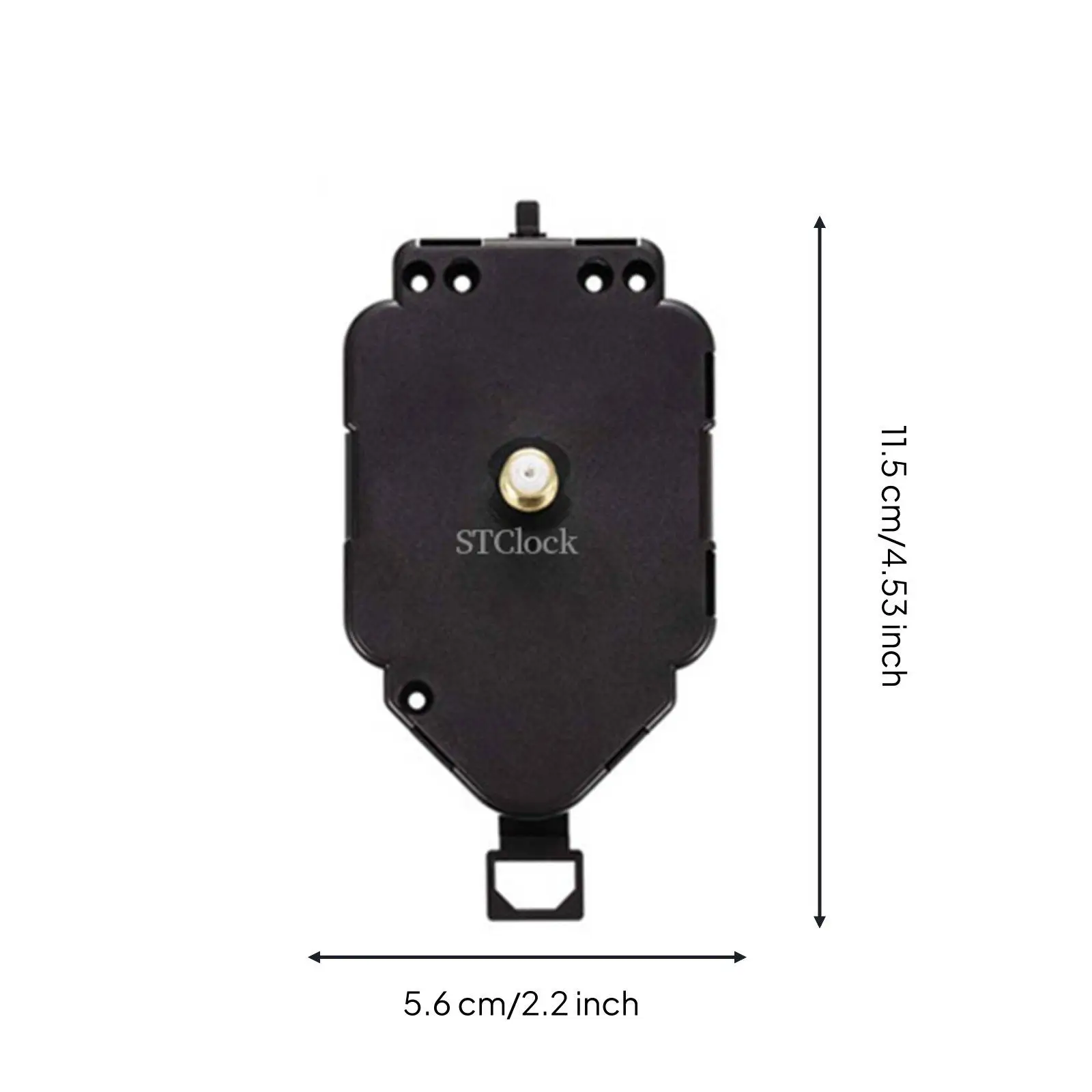 DIY Clock Mechanism with Pendulum for Home Craft Projects and Timepiece Restoration with Accurate Daily Timekeeping
