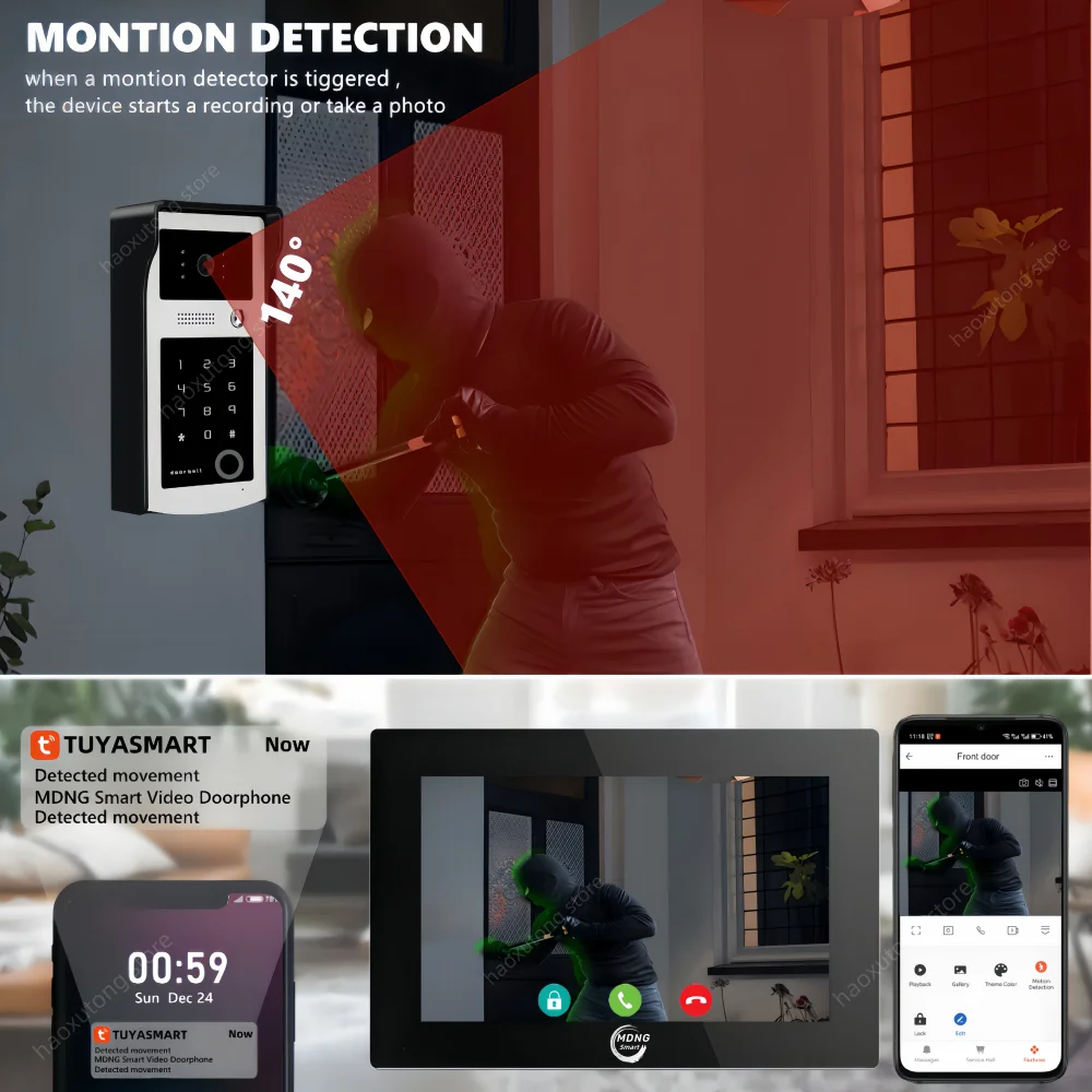 Рисунок 5 - 10-дюймовый Tuya Smart Wi-Fi видеодомофон