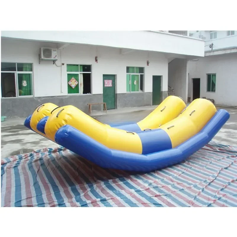 

0.65mm PVC floating inflatable water seasaw,