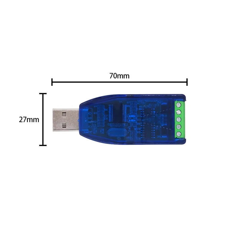 Industrial USB To RS232 RS485  Converter Upgrade Protection Converter Compatibility Standard RS-485 A Connector Board Module