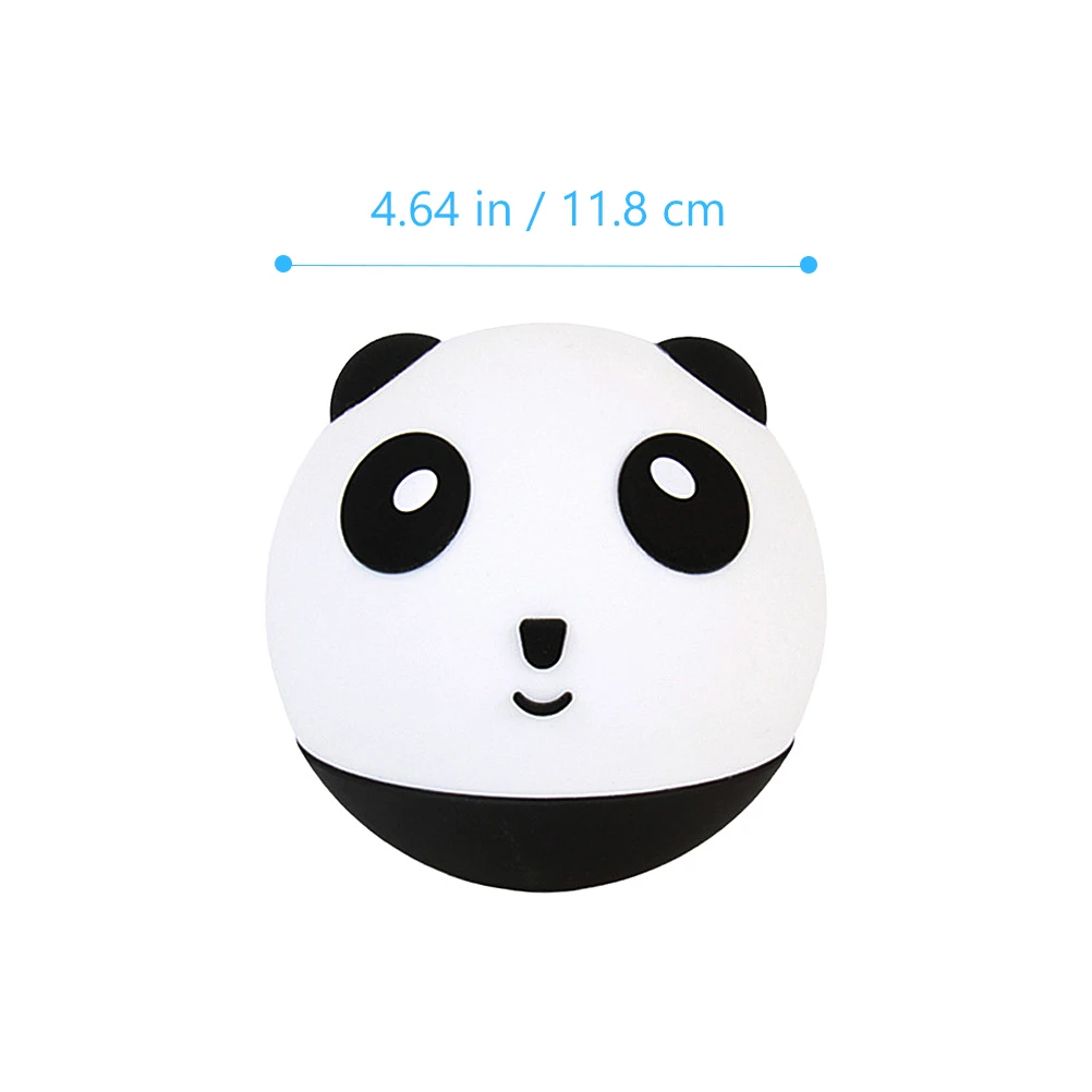 

1Set Panda Shape Usb Silicone Bedside Lamp Dimmable Room Decoration Sleeping For Kids Bedroom Tumbler Light Remote Controlled