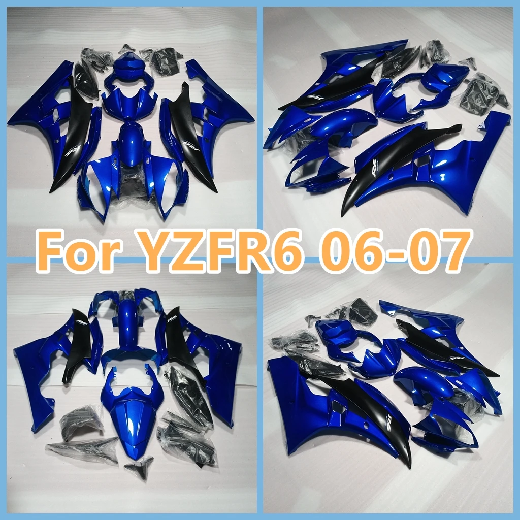 Fit for YZF-600 R6 2006 2007 Motorcycle Fairing Kit 06 07 YZF R6 Painted Chinese Full Fairing Kit Sportbike Road Racing Bodywork