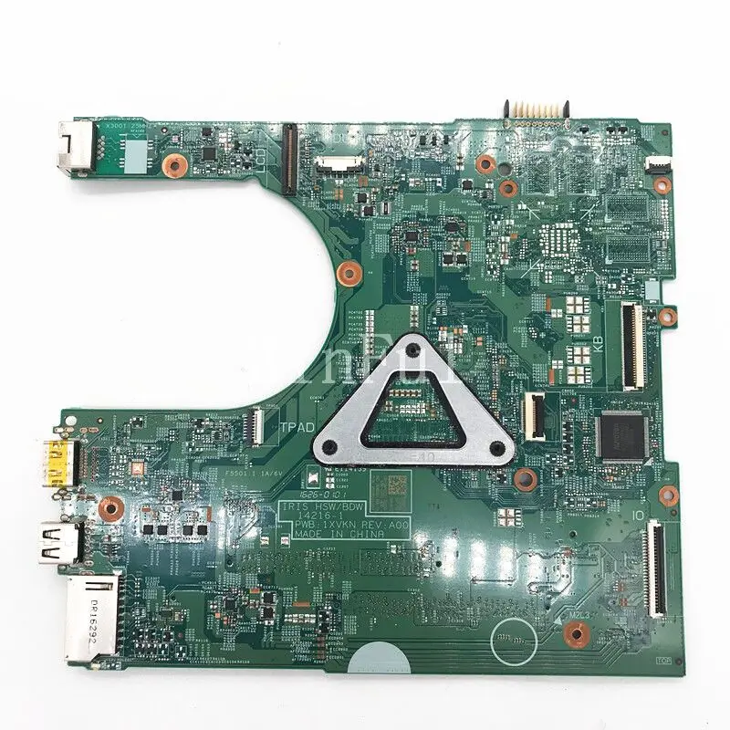 CN-0MHDT2 0MHDT2 MHDT2 Mainboard For DELL Inspiron 3458 3558 Laptop Motherboard 14216-1 With SR23Y I5-5200U CPU 100% Full Tested