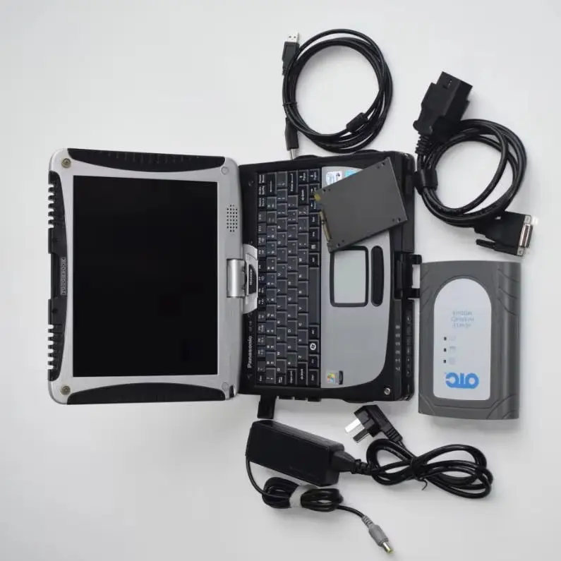 

otc it3 для диагностического программного обеспечения toyota V18.00.008 в 90% году, новый ноутбук cf19 с сенсорным экраном, готовое использование, разъем Global Techstream GTS