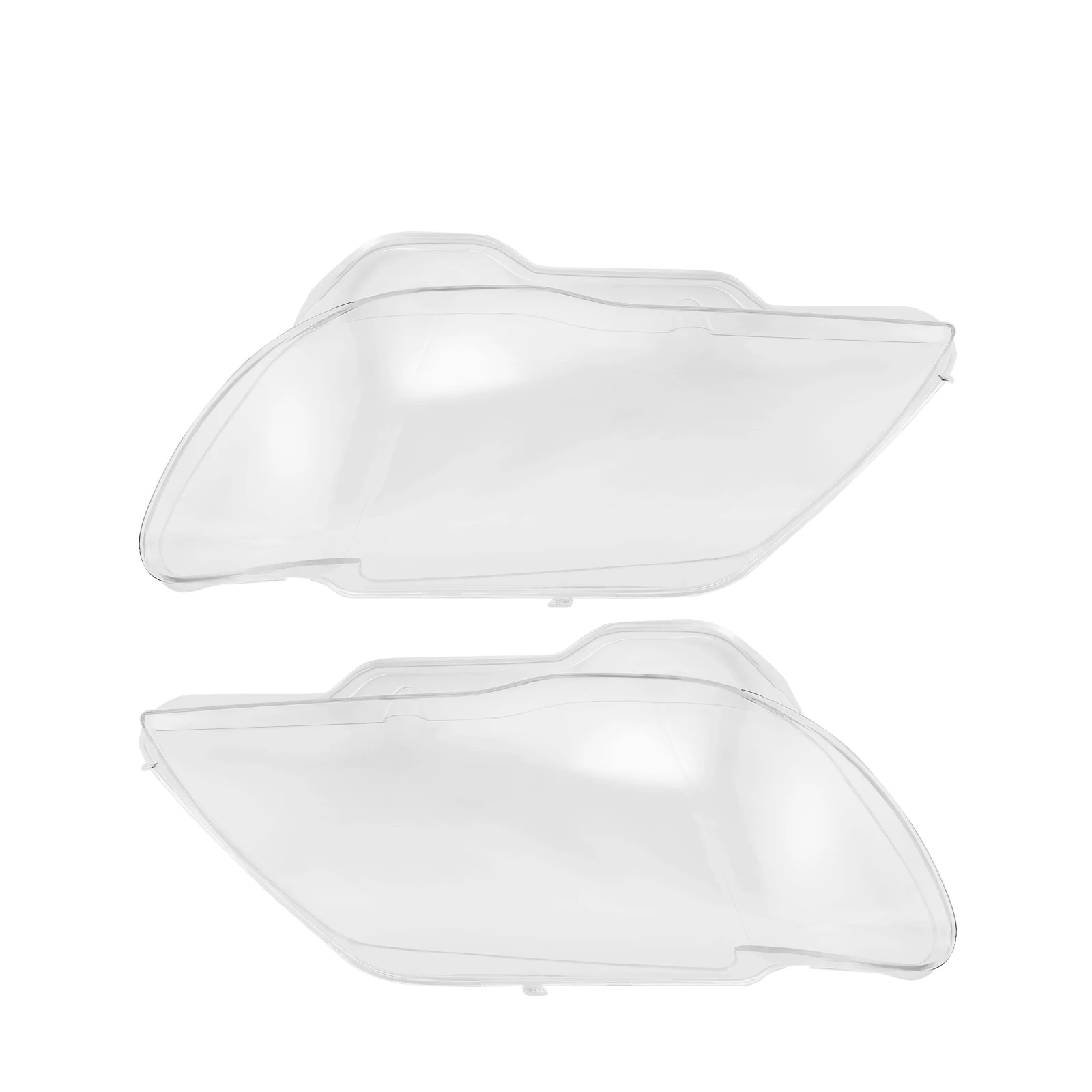 1 Paar transparente Scheinwerferabdeckungen für BMW 7er-Reihe E65 E66 2005 2006 2007 2008, links und rechts.