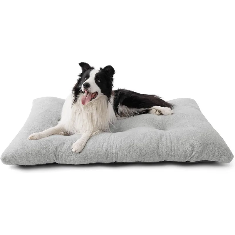 

Подушка для домашних животных, универсальная в любое время года, подушка для собачьей клетки, удобная плюшевая подушка, для вольера, универсальная для использования в помещении и на улице