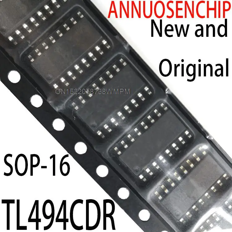 10PCS New and Original  SOP16 TL494C SOP TL494 SMD TL494CDR