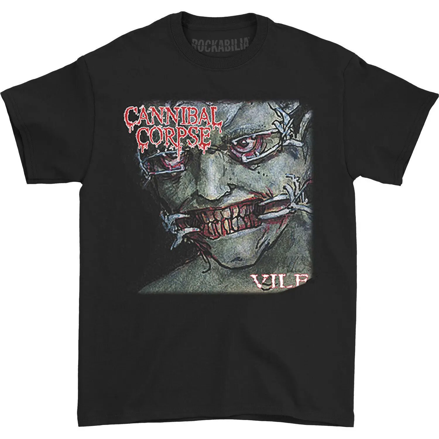 Cannibal Corpse Code Of The Slashers Metal Band Double Sided T Shirt Medium