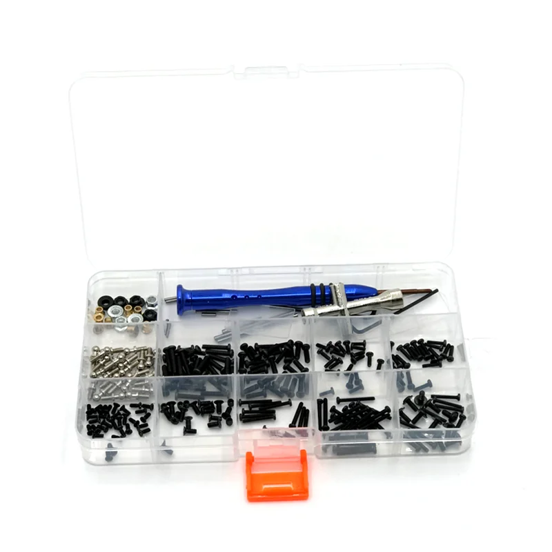 

Metal Upgrade Retrofit Screw Tool Box For WLtoys 1/18 184011 A949 A959 A969 A979 K929 RC Car Parts