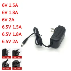 6V 2A 6.5V 2A 1.5A 1.8A zasilacz Mini domowa maszyna do szycia kabel do ładowania 5.5 mężczyzna