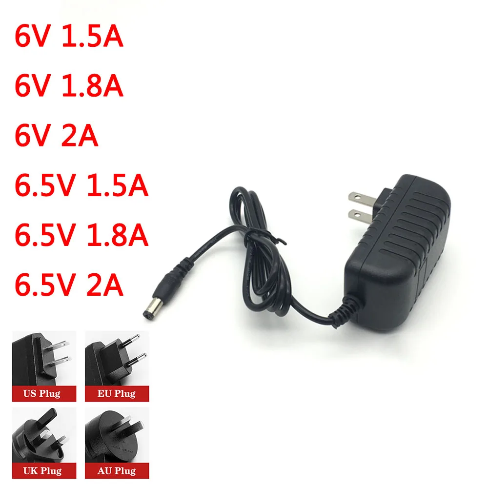 6V 2A 6.5V 1.5A 1.8A Power Adapter Mini Home Sewing Machine Power Charging Cable 5.5 Male