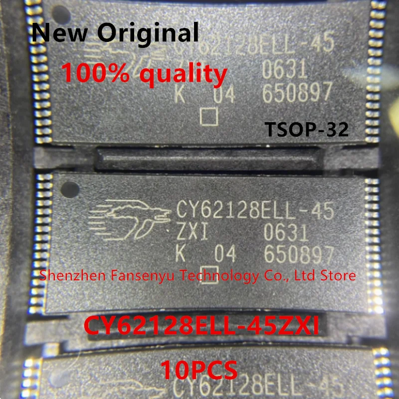 

(10piece)100% New CY62128ELL-45ZXI CY62128ELL-45 CY62128ELL 45ZXI tsop-32 Chipset.