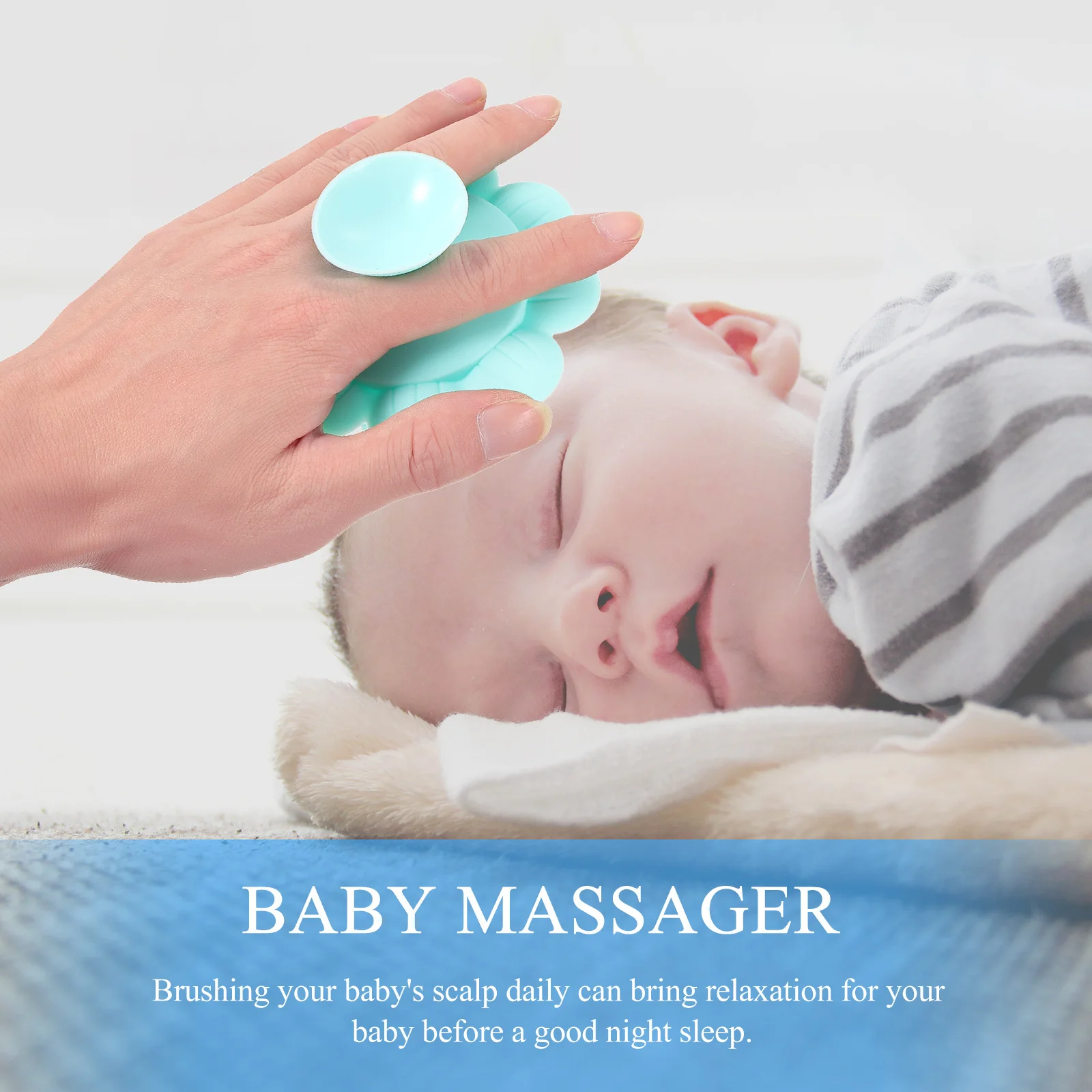 

1 шт., детская щетка для ванны, силиконовый массажер для кожи головы, мягкий, не раздражающий, нежный для детей, повседневное использование, релаксация перед сном, прочный