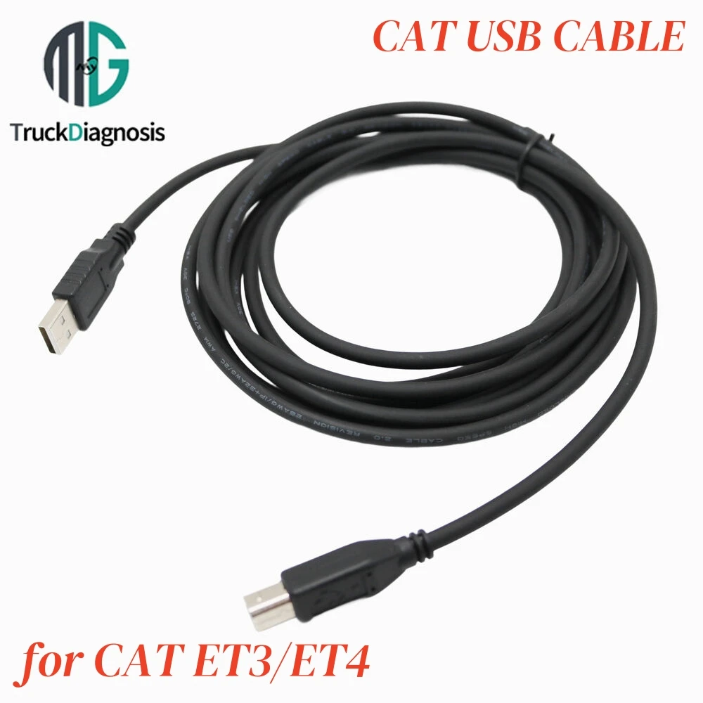 

for CAT ET3/ET4 USB Cable Truck Diagnostic Tools Caterpillar Electric Cable Diesel Engine Detection Wiring Harness