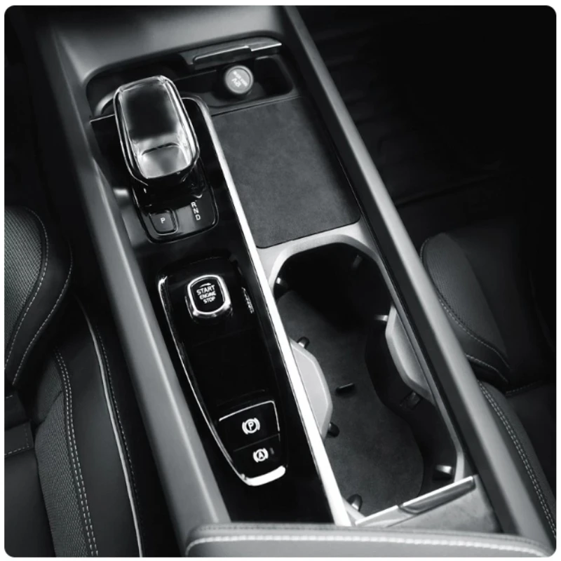 Water Cup Pad Wireless Charging Cup Mat Auto Supplies For Volvo XC60/S90 Car Interior Decoration Modification Accessories Tools