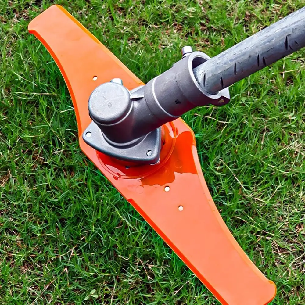 3 Teeth Design Brush Cutter Head Nylon Head Replacement Part Lawn Mower Accessories 4 Teeth Design Electric Trimmer Compatible
