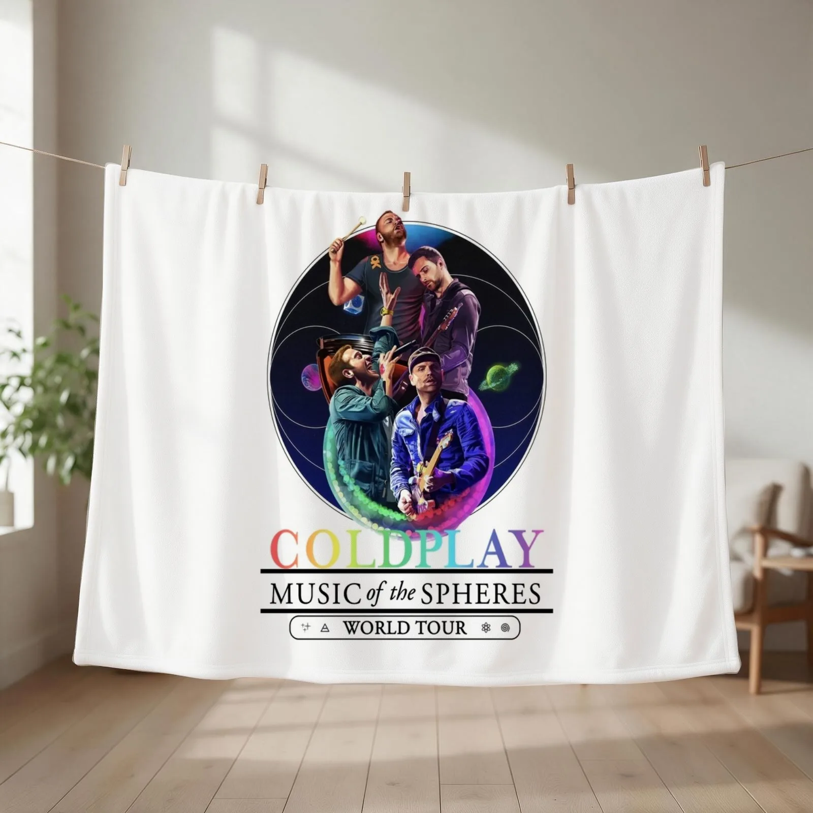 cold world album tour Throw Blanket Decorative Throw Moving Luxury Throw blankets and throws Blankets