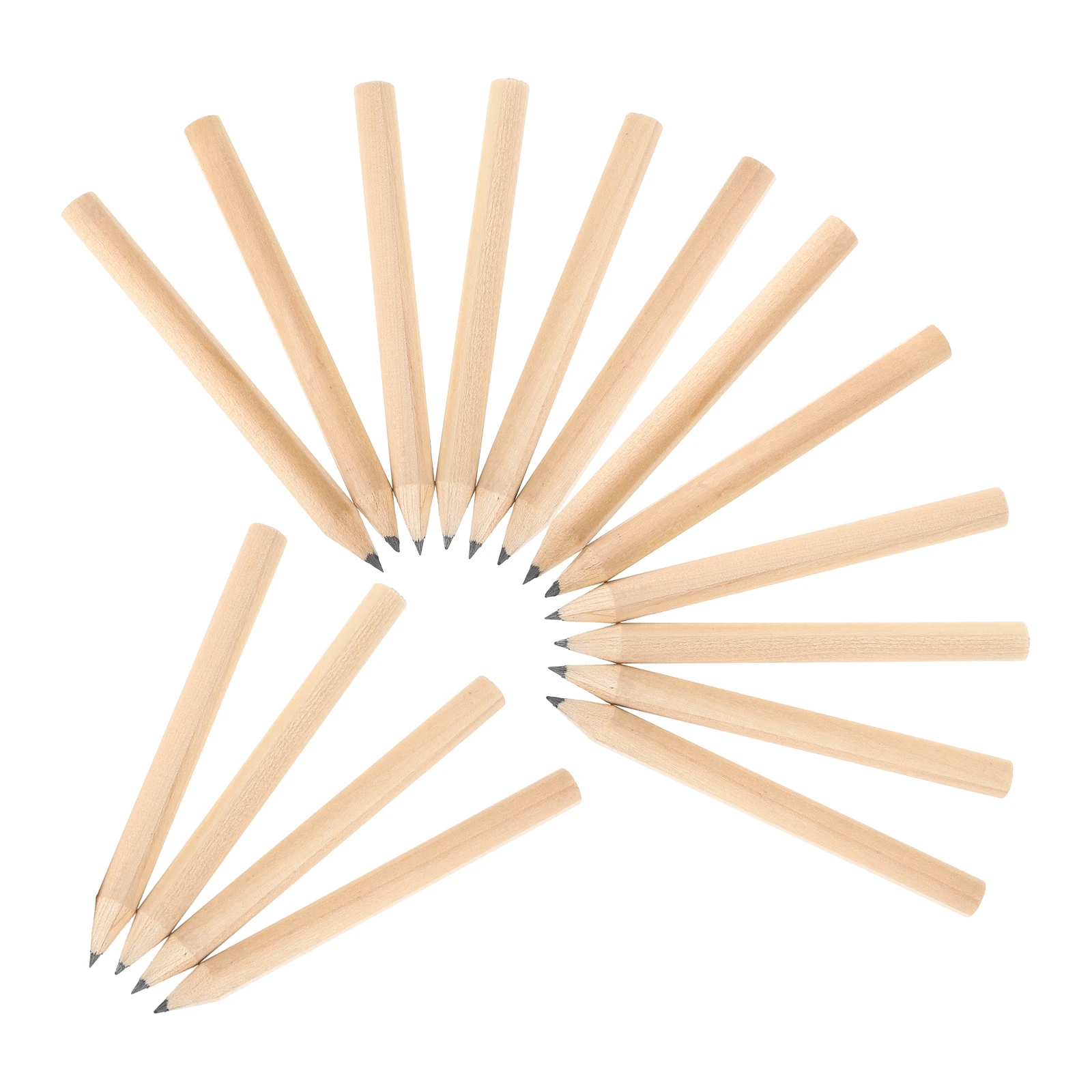 

50 Pcs Pencil Pencils Drafting Pocket Wood Short Drawing Sketching Writing Golf