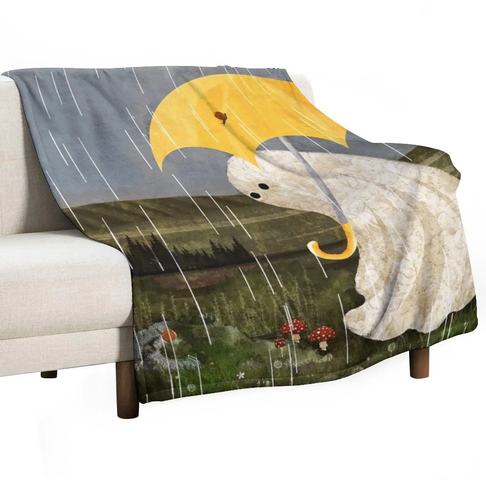 

Making Friends Throw Blanket Multi-Purpose Soft Summer Beddings Blankets