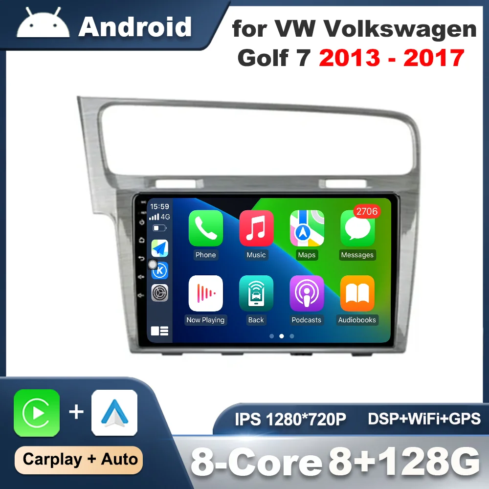

GPS Navi Android Intelligent System for VW Volkswagen Golf 7 2013 - 2017 Car Radio Video Multimedia Player 10 '' Left Hand Drive