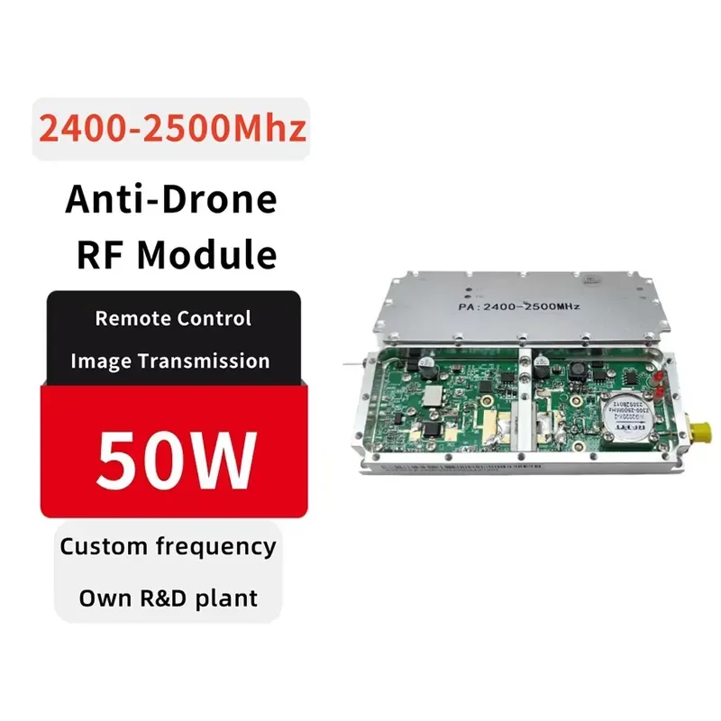 Novatech Global 50W Wireless Module Supporting 900MHz 1.2G 1.5G 2.4G 5.2G 5.8G Frequencies for Long Range Data