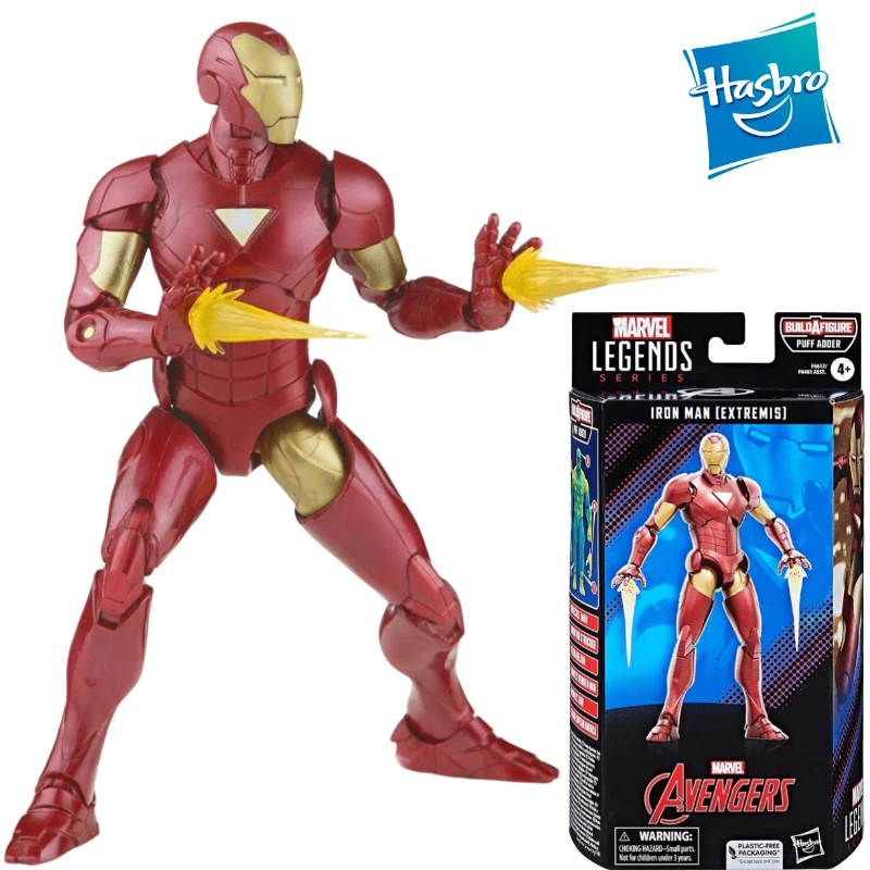 

In Stock Hasbro Marvel Legends Series: Iron Man (Extremis) Action Figure 6 Inch Scale Collectible Model Toy