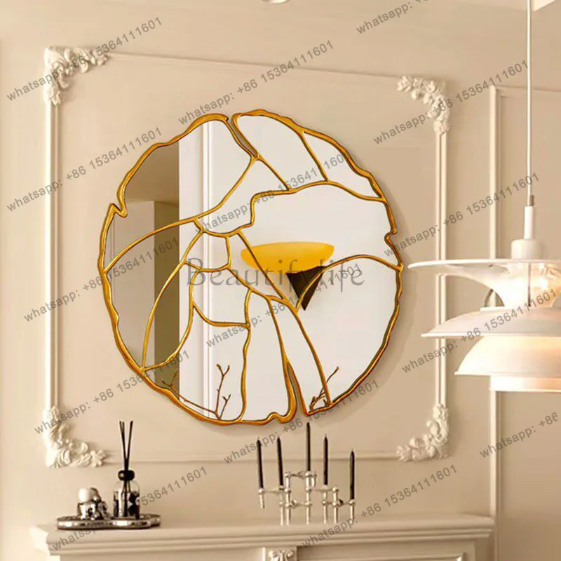 LD Funky Luxury Mirror Decoration Modern Wall Nordic Accessories Irregular Cloud Mirror Aesthetic Star Espelhos  Decorations