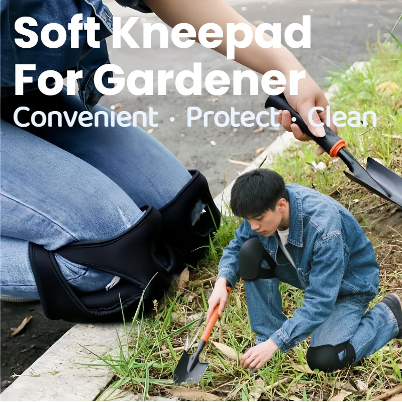 

1Pair Garden Kneeling Pad Ultra Soft Knee Pads for Gardening Cleaning Floor Scrubbing - Non-Slip & Adjustable Knee Protector
