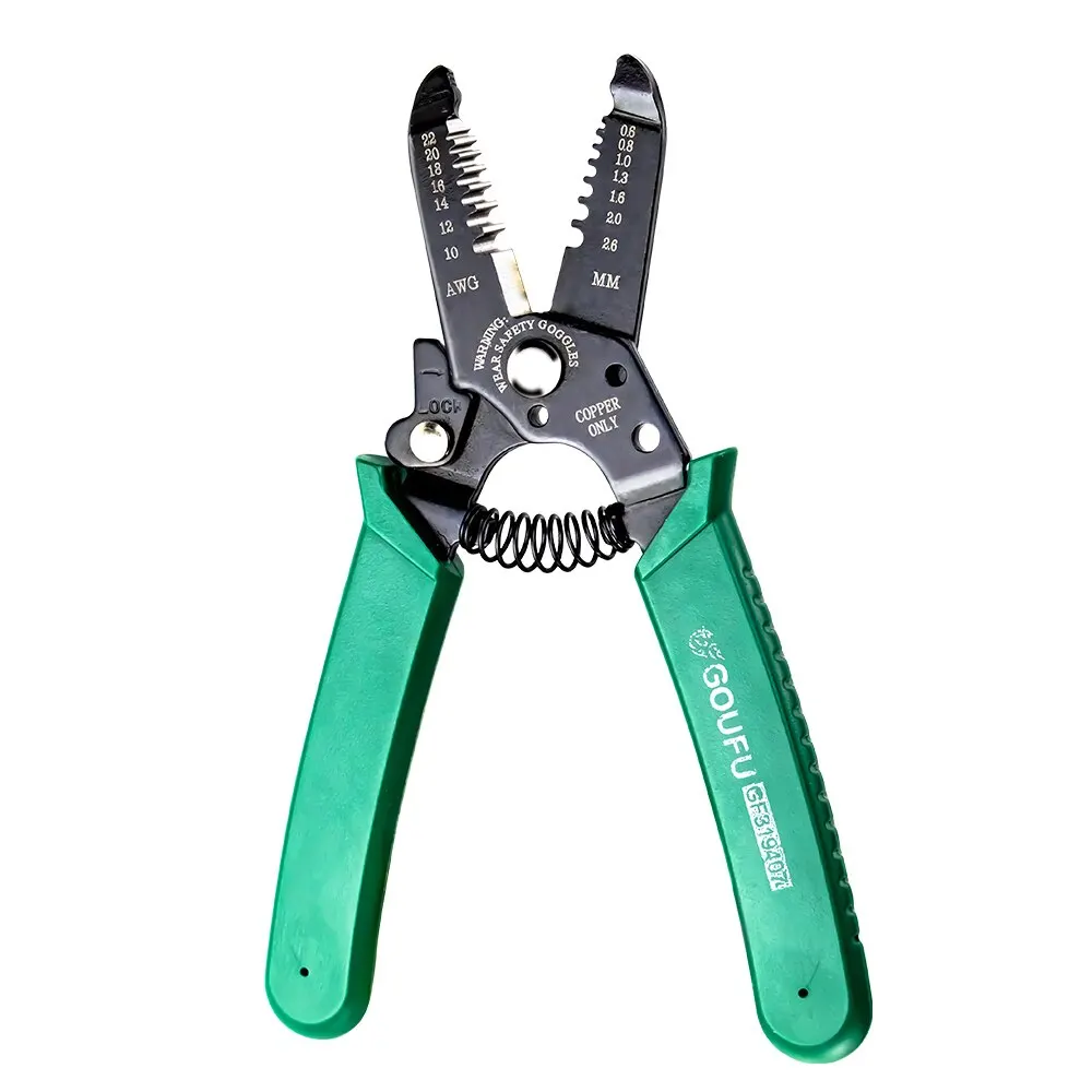 Wire Stripper Labor Saving Plier Peeler Wire Cutter Fiber Optic Cable Picking Pliers Hand Tools Multitool for Electricians