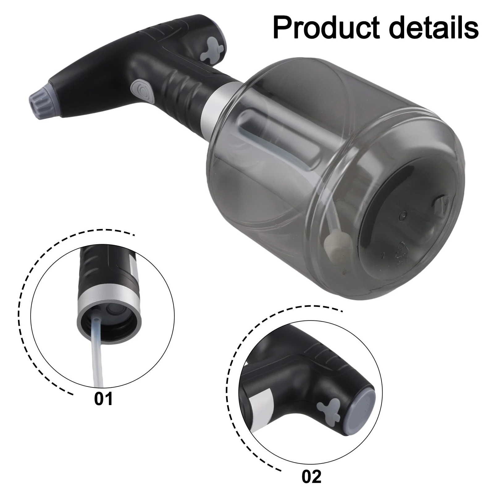 Adjustable Nozzle Plant Care Indoor Gardening Outdoor Plant Care Indoor Outdoor Use 0.9L Capacity For Plant Care