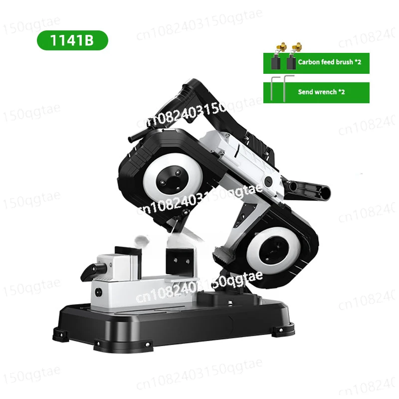 

1141B Multifunctional Band Saw Machine Horizontal Metal Stainless Steel Aluminum Cutting Tool Handheld Woodworking 0-45° Cutting