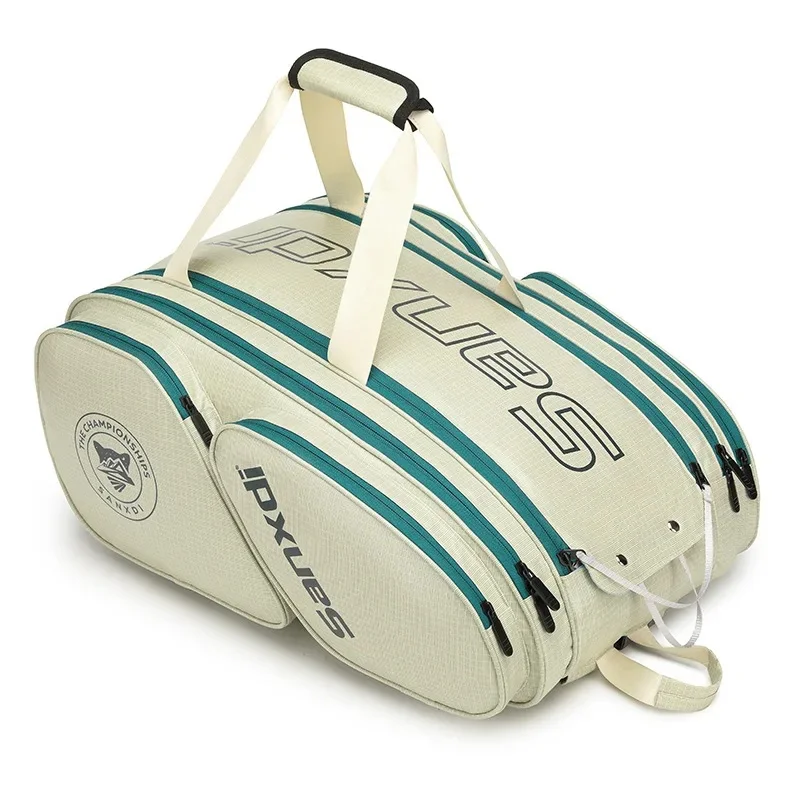 2026 SANXDI Pickleball Backpack Unisex Versitle Tennis Racquet Bag Large Capacity Shoes Compartment Pickleball Racket Travel Bag
