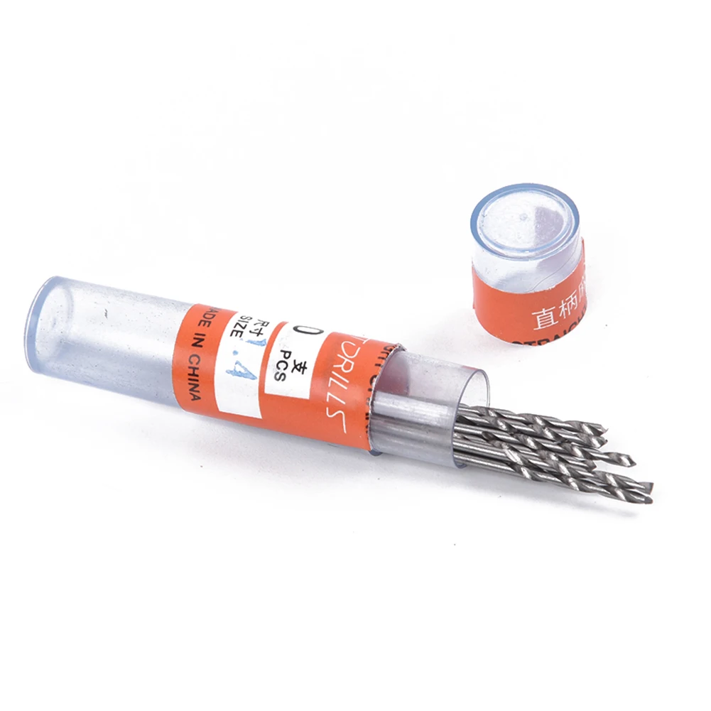 高性能小型HSSドリルビット30本セット、木材およびプラスチックの精密穴あけ用、サイズ0.6mm～2.0mm