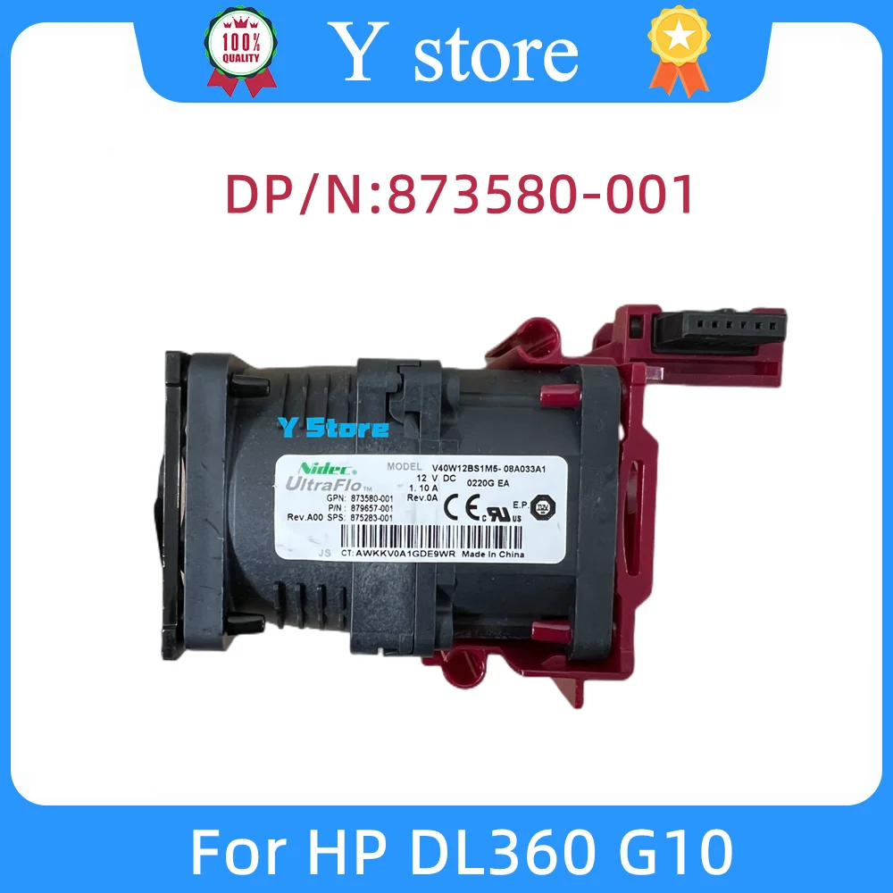 

Y Store CPU/ Server Cooling Fan 873580-001 875283-001 879656-001 Compatible For HP DL360 GEN 10