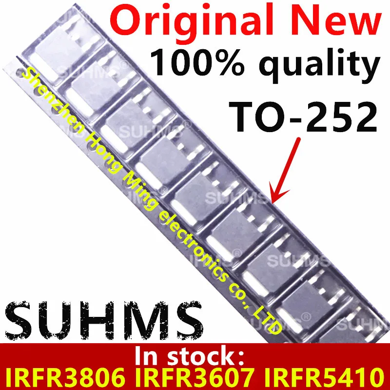 

(10 шт.) 100% новый IRFR3806TRPBF IRFR3607TRPBF IRFR5410TRPBF IRFR3806 IRFR3607 IRFR5410 FR3806 FR3607 FR5410 TO-252 Чипсет
