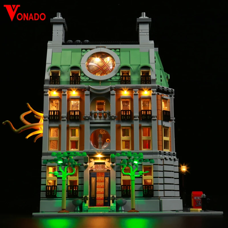 Vonado LED Light Kit For 76218 Sanctum Sanctorum Building Blocks Set (NOT Include the Model) Bricks DIY Toys For Children