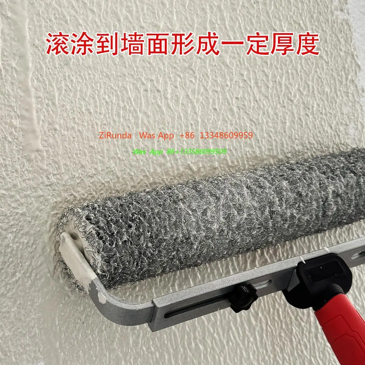 Special Putty Roller Brush for Painters, General Putty Powder for Home Improvement Tooling, Roll Coating and Scraping Big White