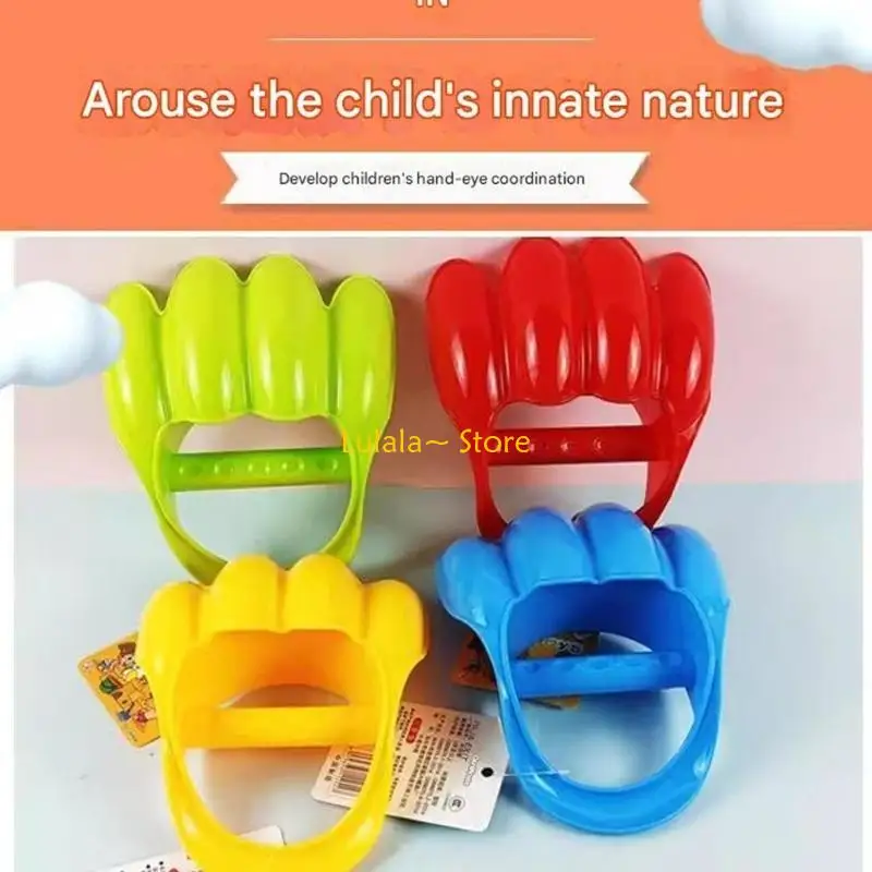 Y4QA Easy Grip Kids Sand And Snow Toy Shaped Like Dinosaur Claws Sculpting Play