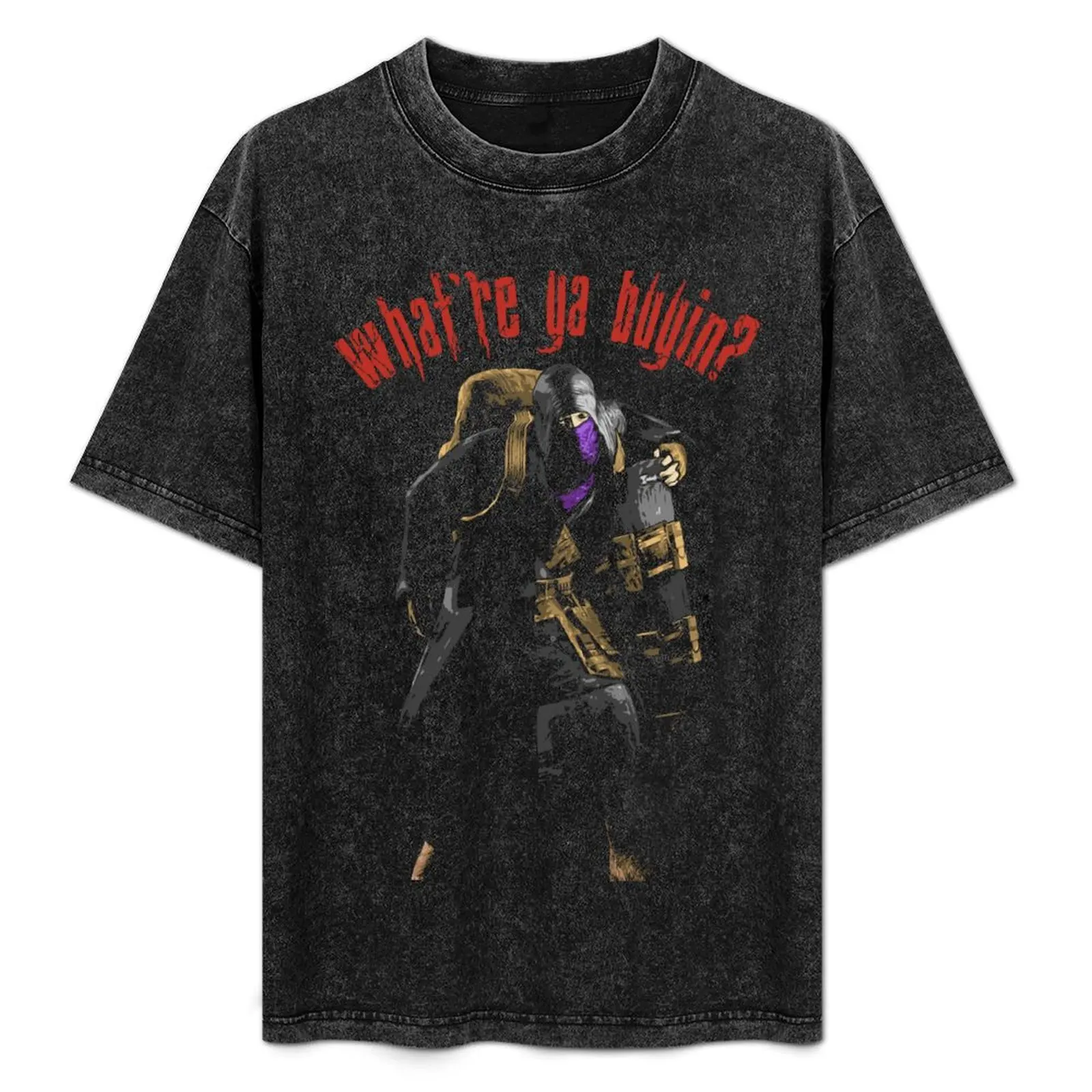 

Resident Evil 4 Merchant T-Shirt customs design your own blacks T-shirts for men cotton