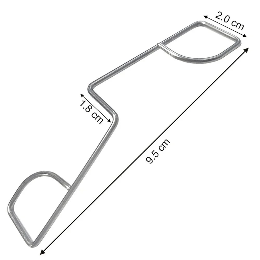 

25/50PCS Fence Panel Clips Stainless Steel Fence Panel Wedges: Stop Rattling & Enjoy Peace Garden Buildings Fencing Part